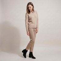 PLUXSTYLE::numise::pointed-toe-block-heel-ankle-boots::zoom-out