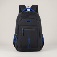 PLUXSTYLE::numise::mens-weatherproof-commuter-backpack::pack-blue