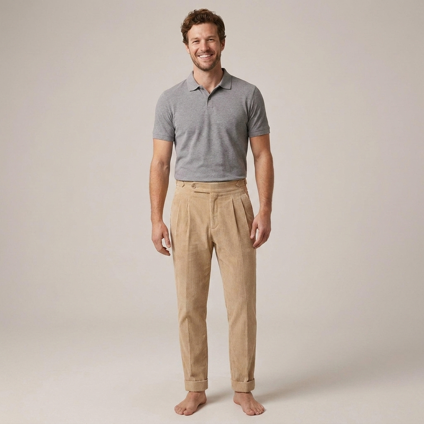 PLUXSTYLE::numise::mens-tailored-double-pleat-trousers::front