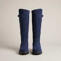 PLUXSTYLE::numise::waterproof-knee-high-boots::pack-navy-blue