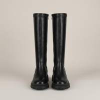 PLUXSTYLE::numise::chunky-knee-high-boots::pack-black