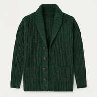 Chunky Texture Collar Cardigan