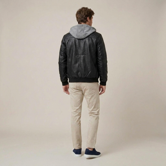 PLUXSTYLE::numise::mens-detachable-hood-parka-1::back