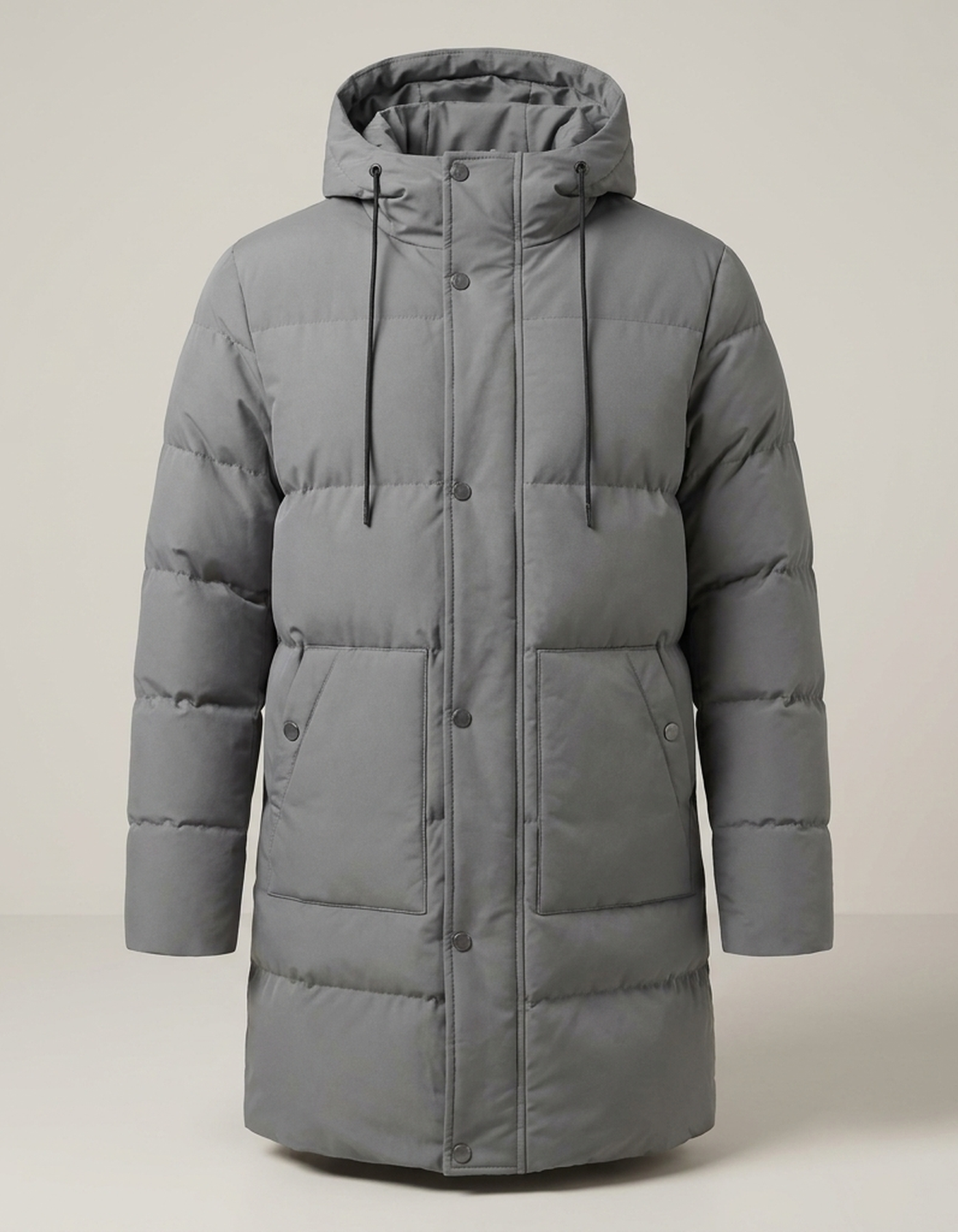PLUXSTYLE::numise::mens-mid-length-hooded-parka::pack-grey
