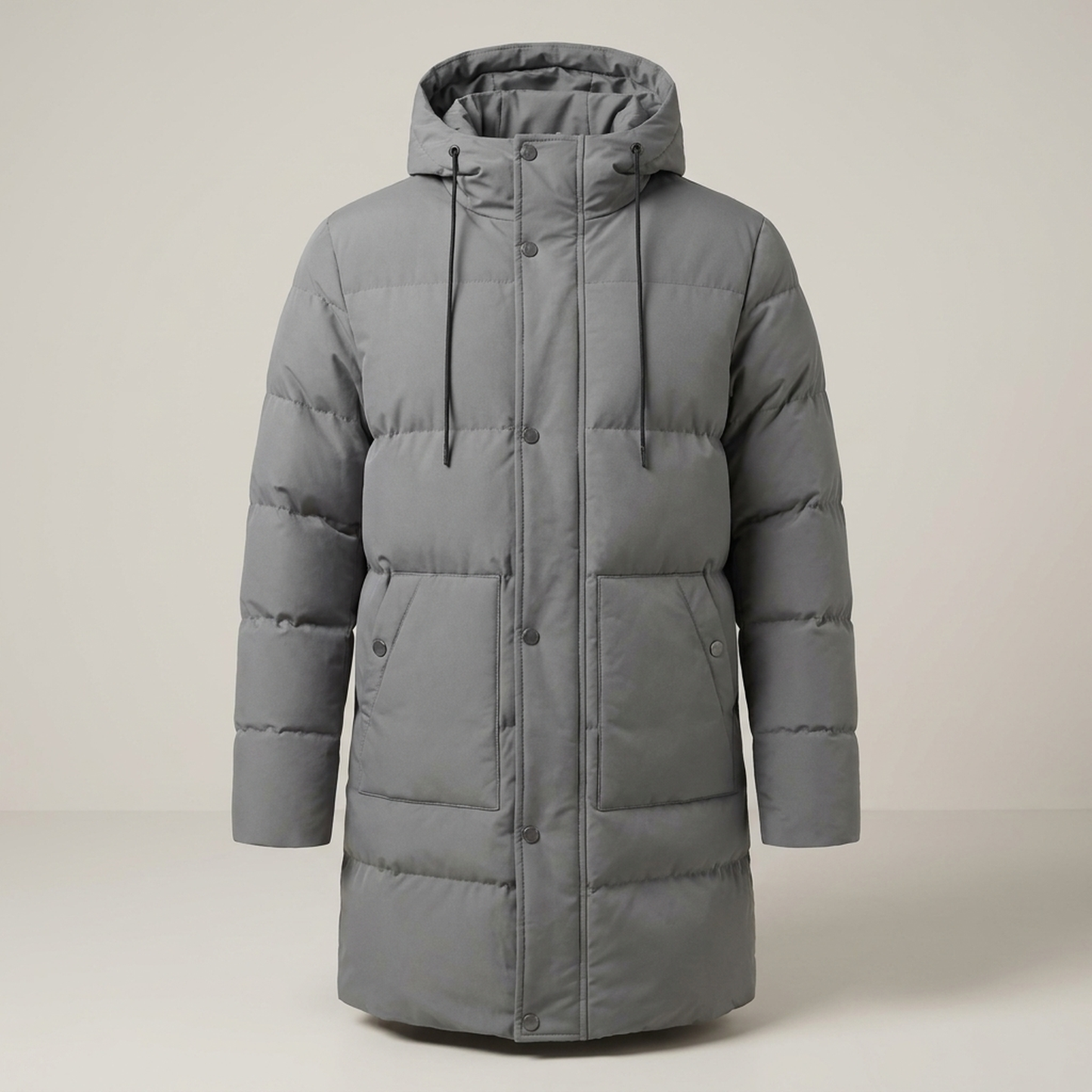 PLUXSTYLE::numise::mens-mid-length-hooded-parka::pack-grey