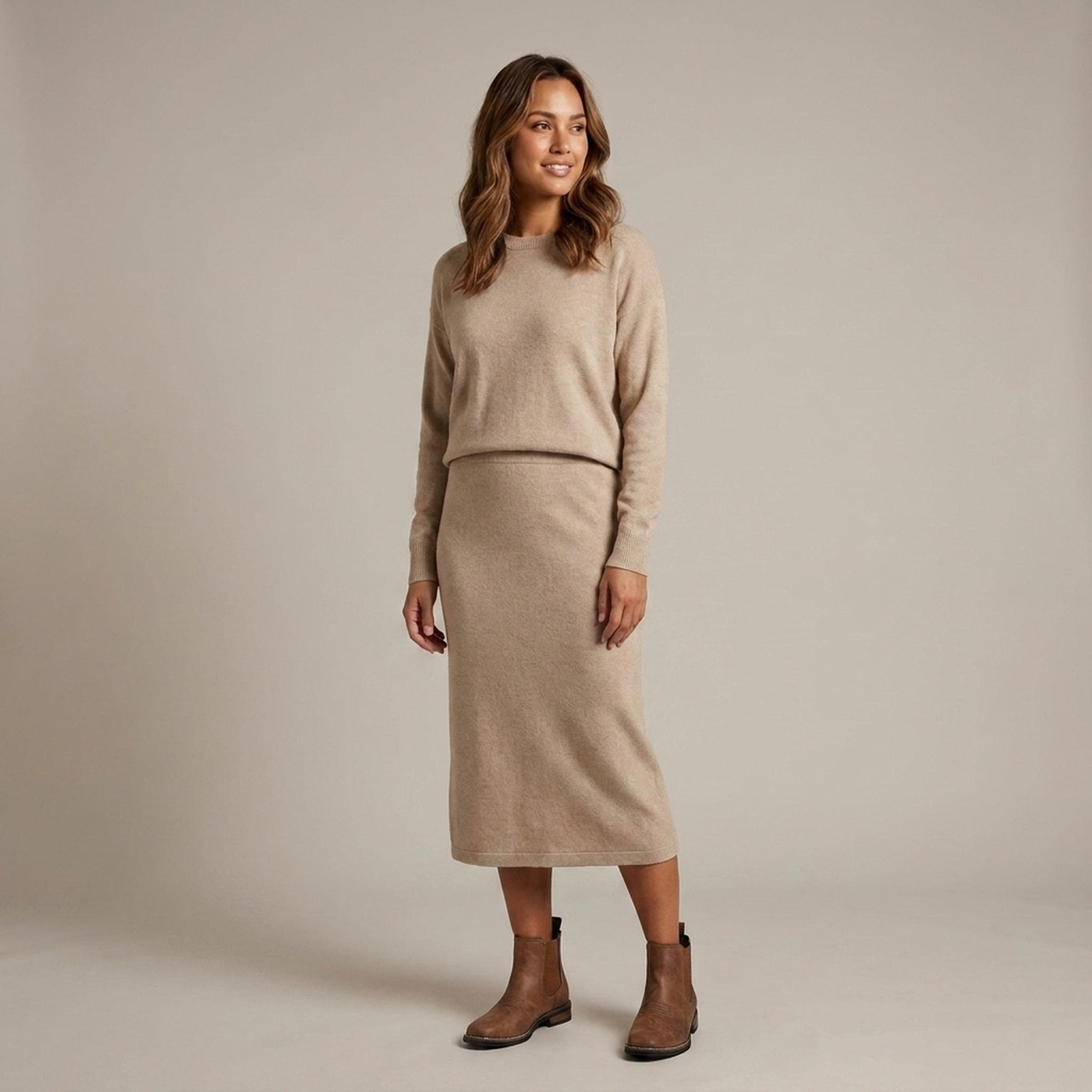 PLUXSTYLE::numise::square-toe-chelsea-ankle-boots::zoom-out