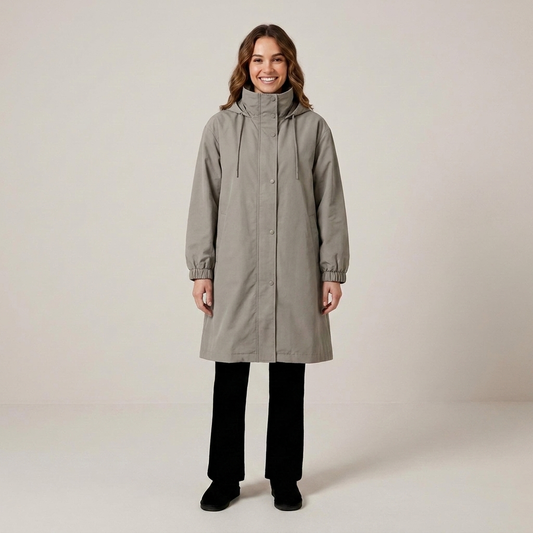 PLUXSTYLE::numise::relaxed-hooded-parka::front