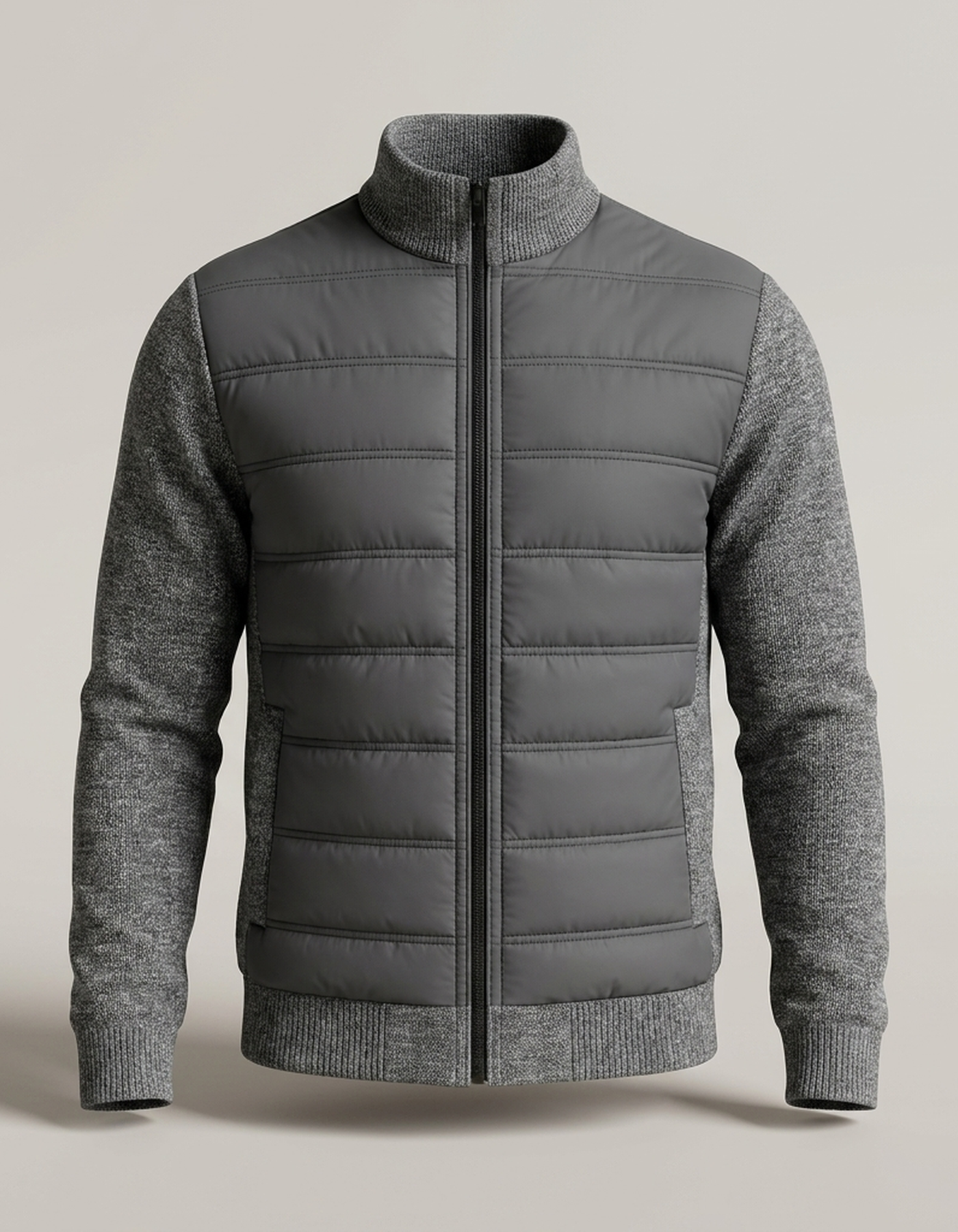 PLUXSTYLE::numise::easy-fit-mens-parka::pack-light-grey