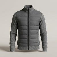 PLUXSTYLE::numise::easy-fit-mens-parka::pack-light-grey