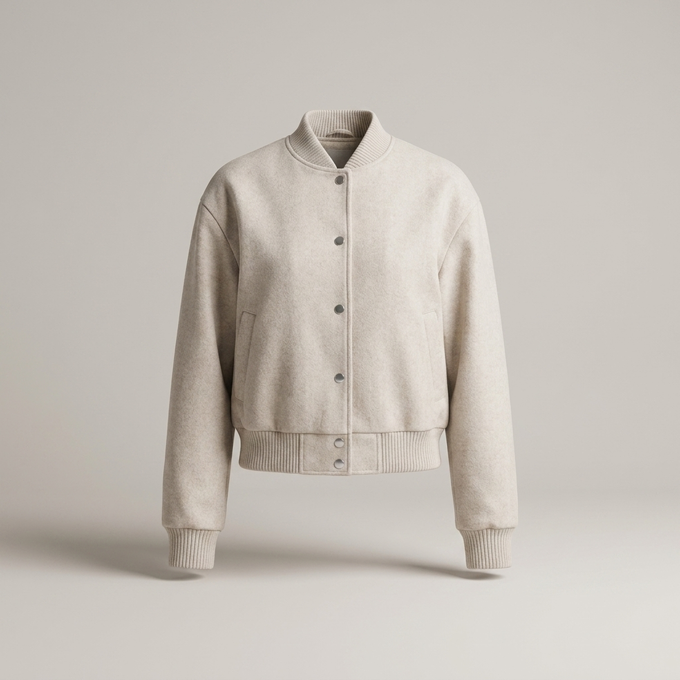 PLUXSTYLE::numise::abigail-cropped-parka::pack-beige