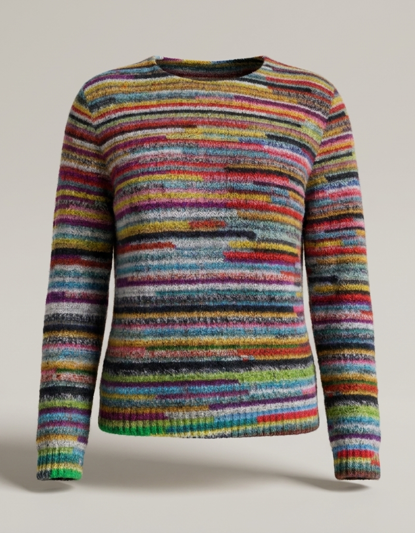 PLUXSTYLE::numise::anna-classic-fair-isle-pullover::pack-heather-grey