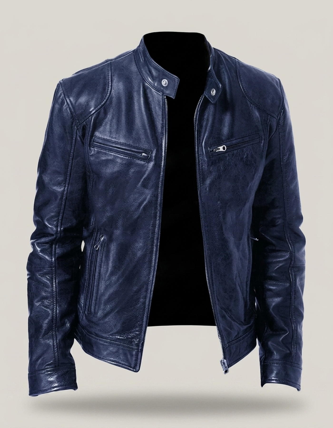 PLUXSTYLE::numise::mens-multi-zip-parka::pack-blue