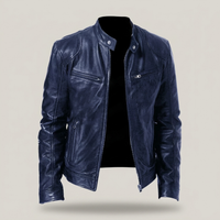 PLUXSTYLE::numise::mens-multi-zip-parka::pack-blue
