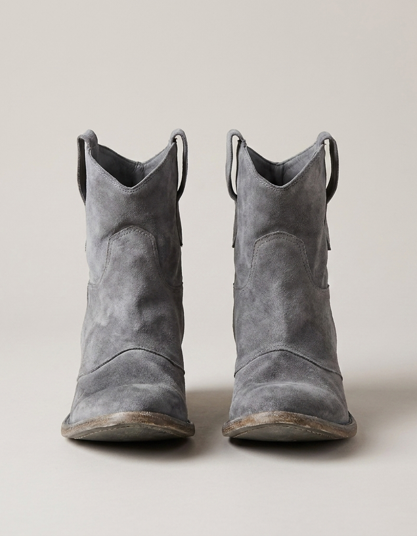PLUXSTYLE::numise::alessia-western-ankle-boots::pack-grey