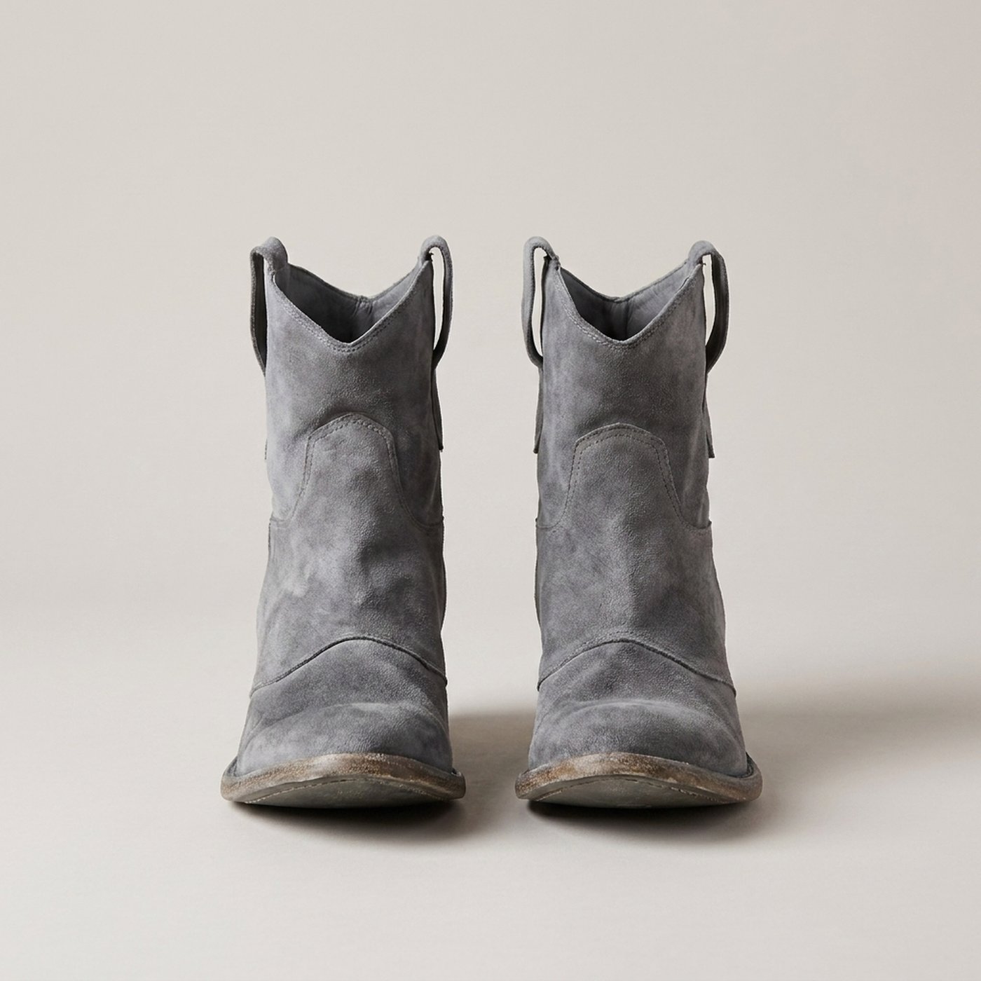 PLUXSTYLE::numise::alessia-western-ankle-boots::pack-grey