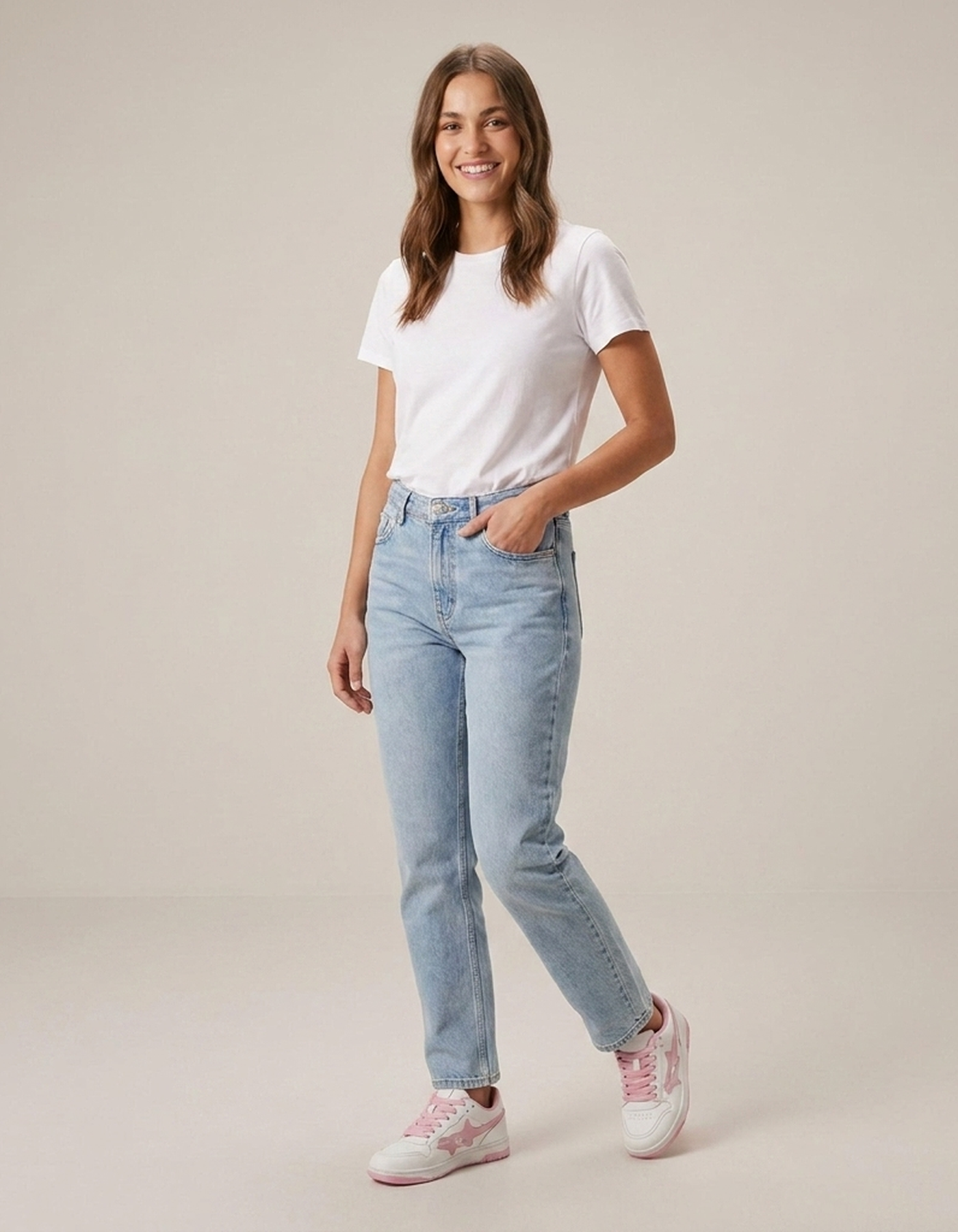 PLUXSTYLE::numise::blush-low-top-sneakers::zoom-out
