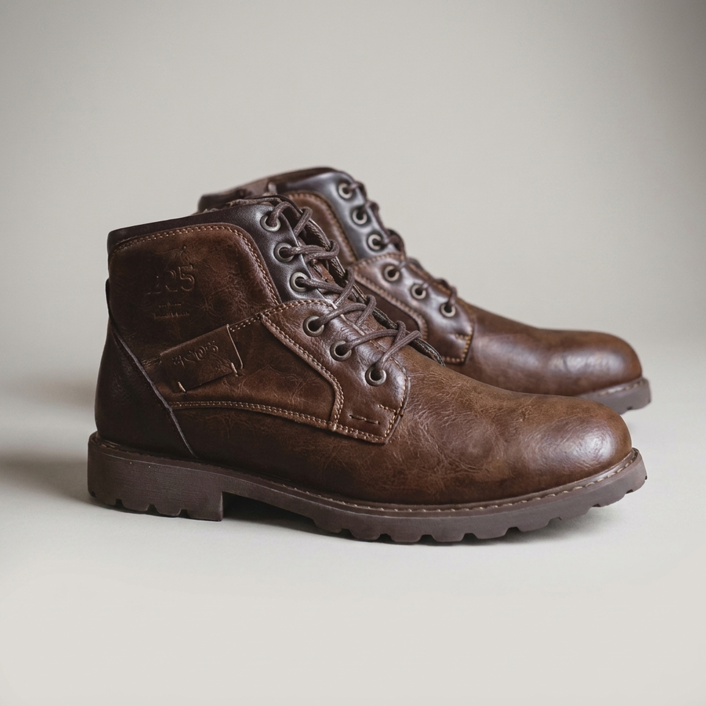 PLUXSTYLE::numise::bayard-vintage-boots::pack-brown