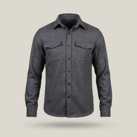 PLUXSTYLE::numise::mens-regular-fit-button-front-top::pack-dark-grey