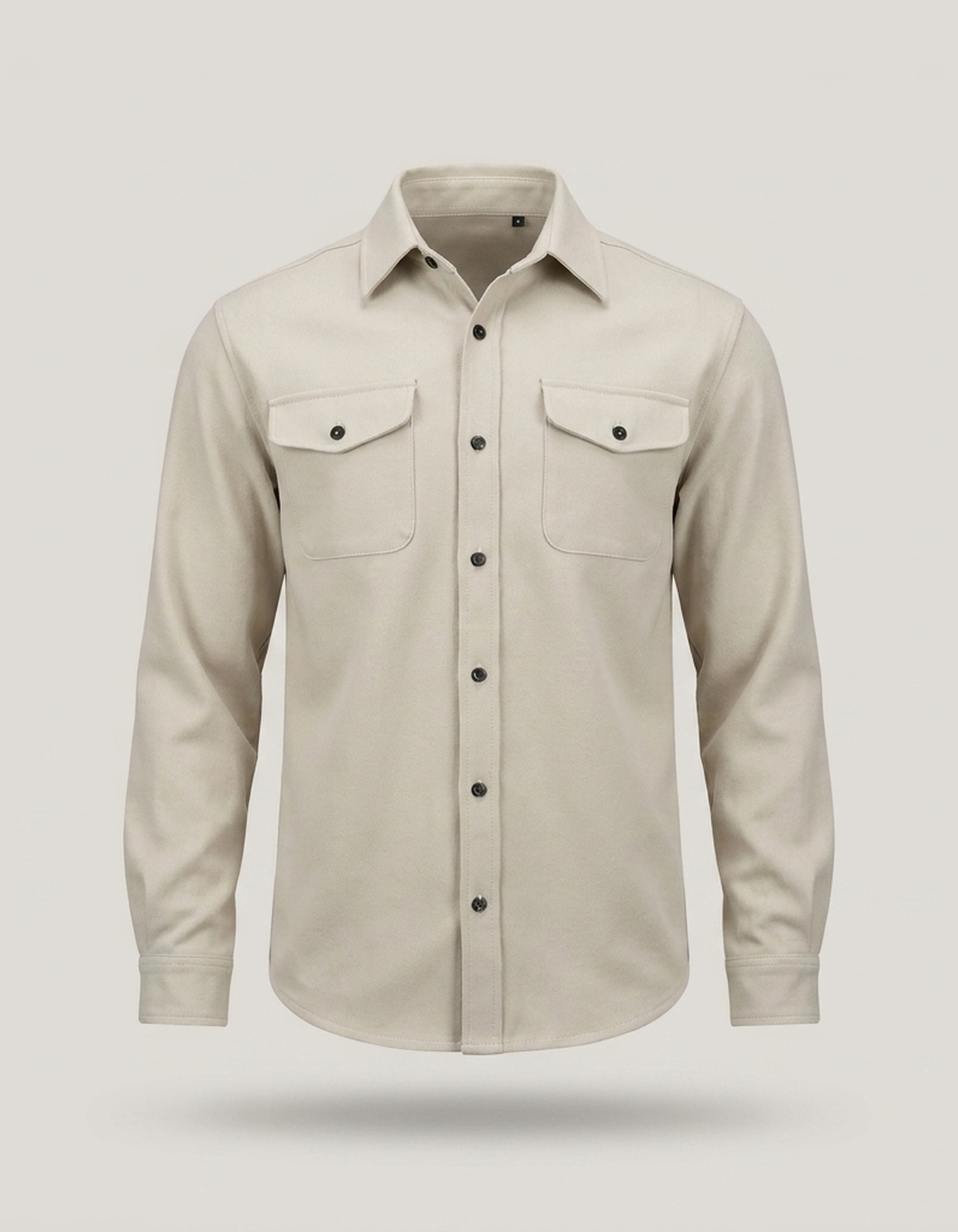 PLUXSTYLE::numise::mens-relaxed-button-up-top::pack-cream