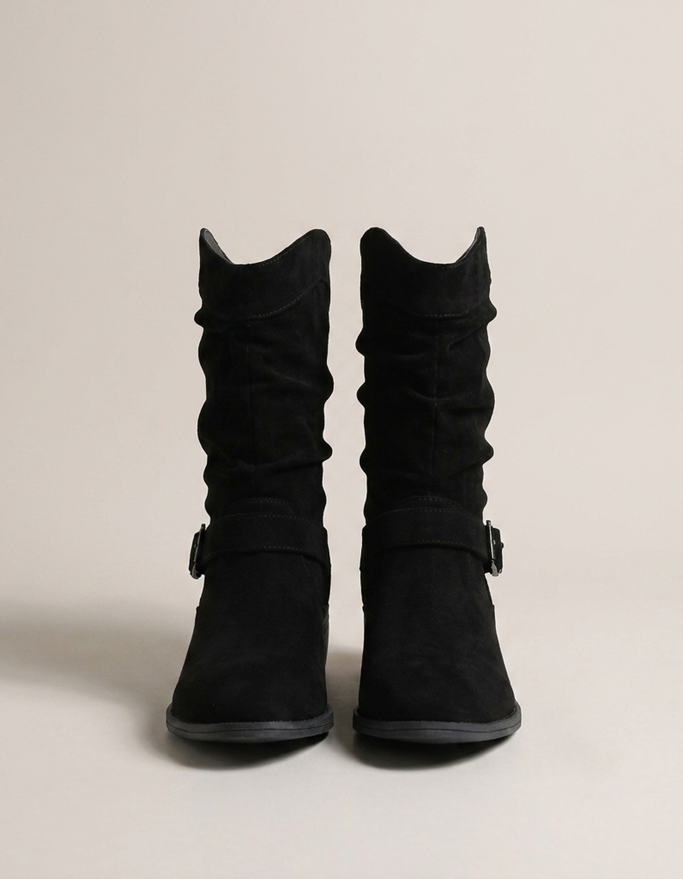 PLUXSTYLE::numise::womens-wide-fit-comfort-boots::pack-black