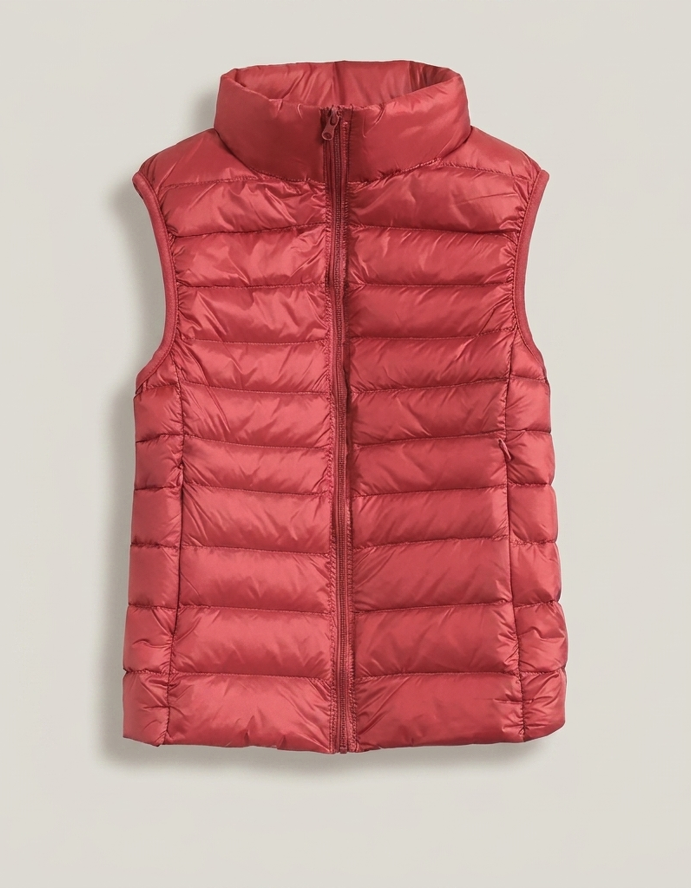 PLUXSTYLE::numise::everyday-sleeveless-parka::pack-red