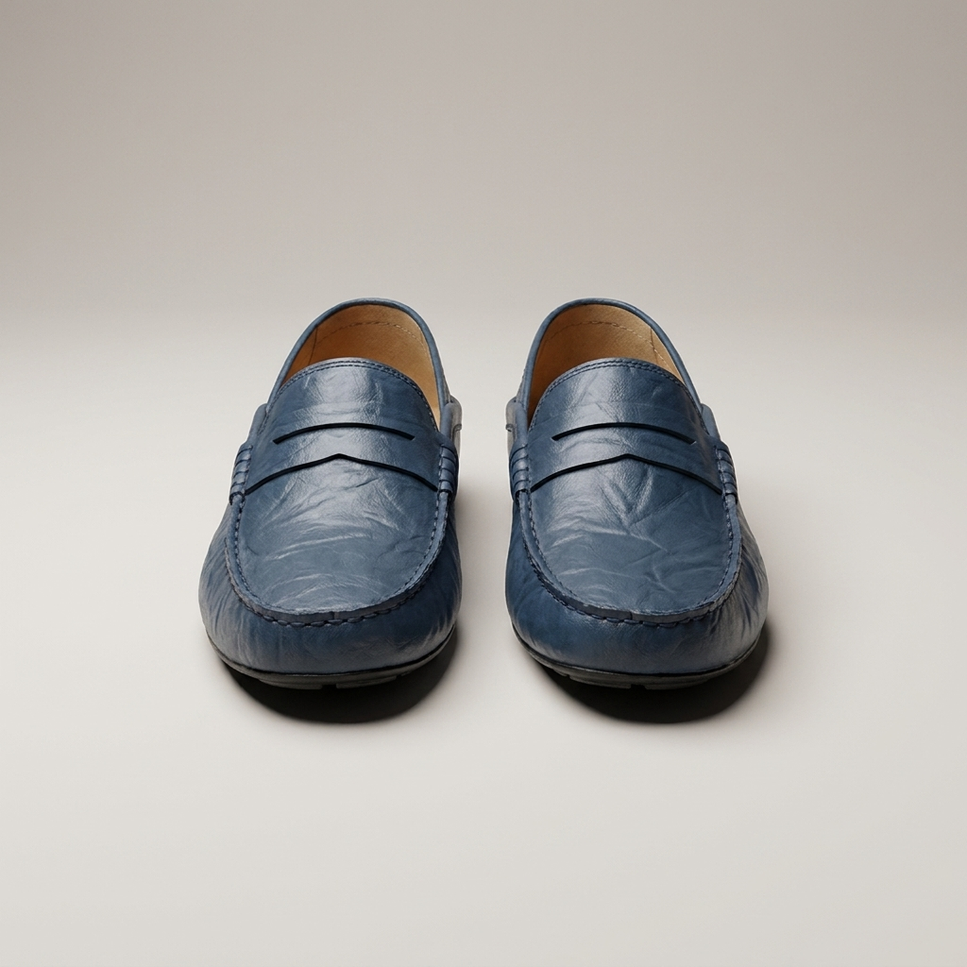 PLUXSTYLE::numise::mens-contrast-stitch-penny-loafers-1::pack-blue