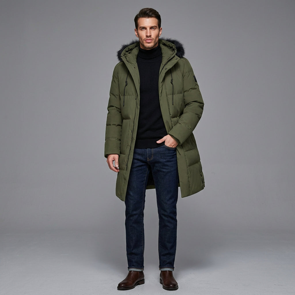 Stylish Padded Hooded Coat for Effortless Seasonal Wear