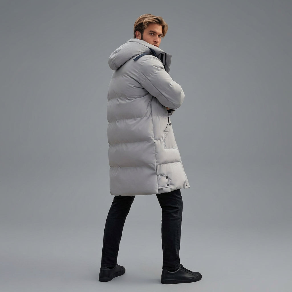 Stylish Padded Hooded Coat for Effortless Seasonal Wear