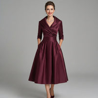 Willa | Women's Holiday V-Neck Evening Dress