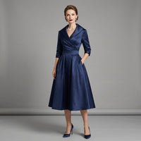 Willa | Women's Holiday V-Neck Evening Dress