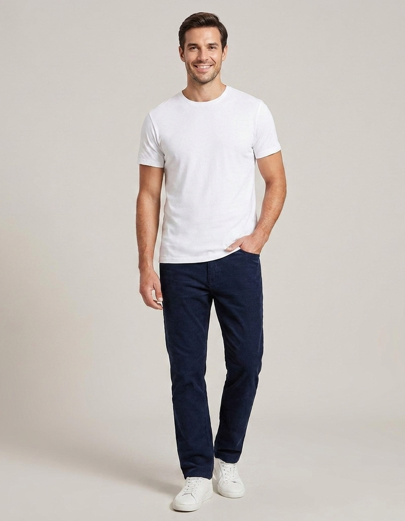 PLUXSTYLE::numise::mens-straight-leg-everyday-pants::front