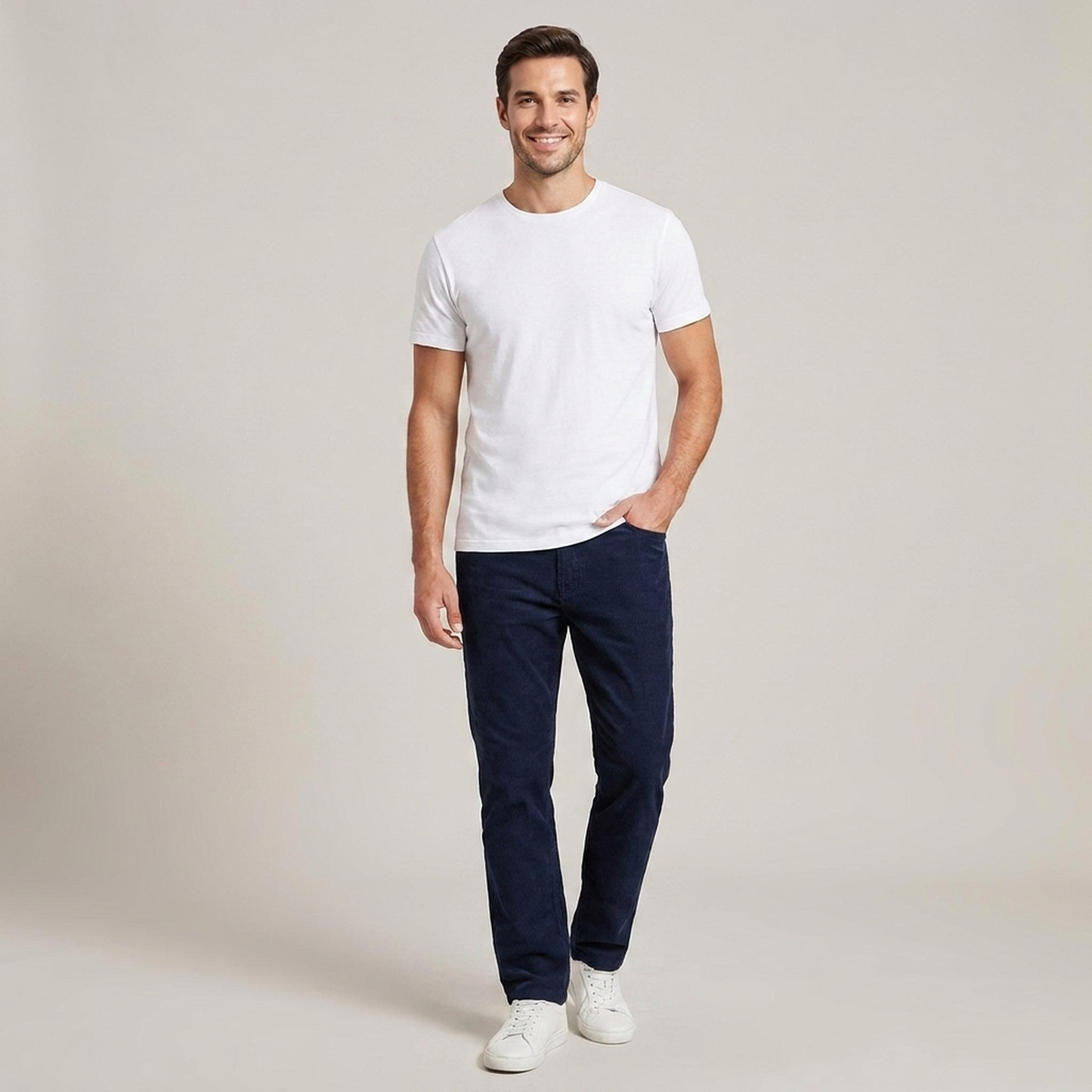 PLUXSTYLE::numise::mens-straight-leg-everyday-pants::front