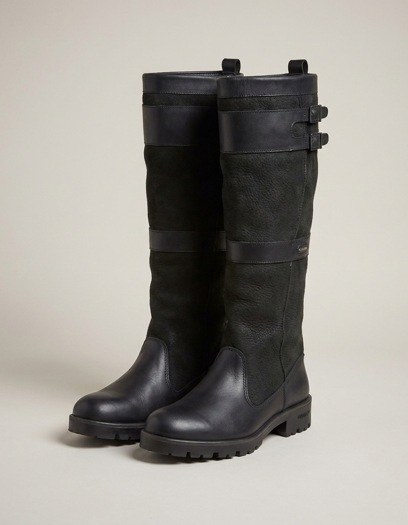 PLUXSTYLE::numise::penelope-pull-on-knee-high-boots::pack-black