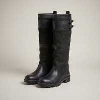 PLUXSTYLE::numise::penelope-pull-on-knee-high-boots::pack-black