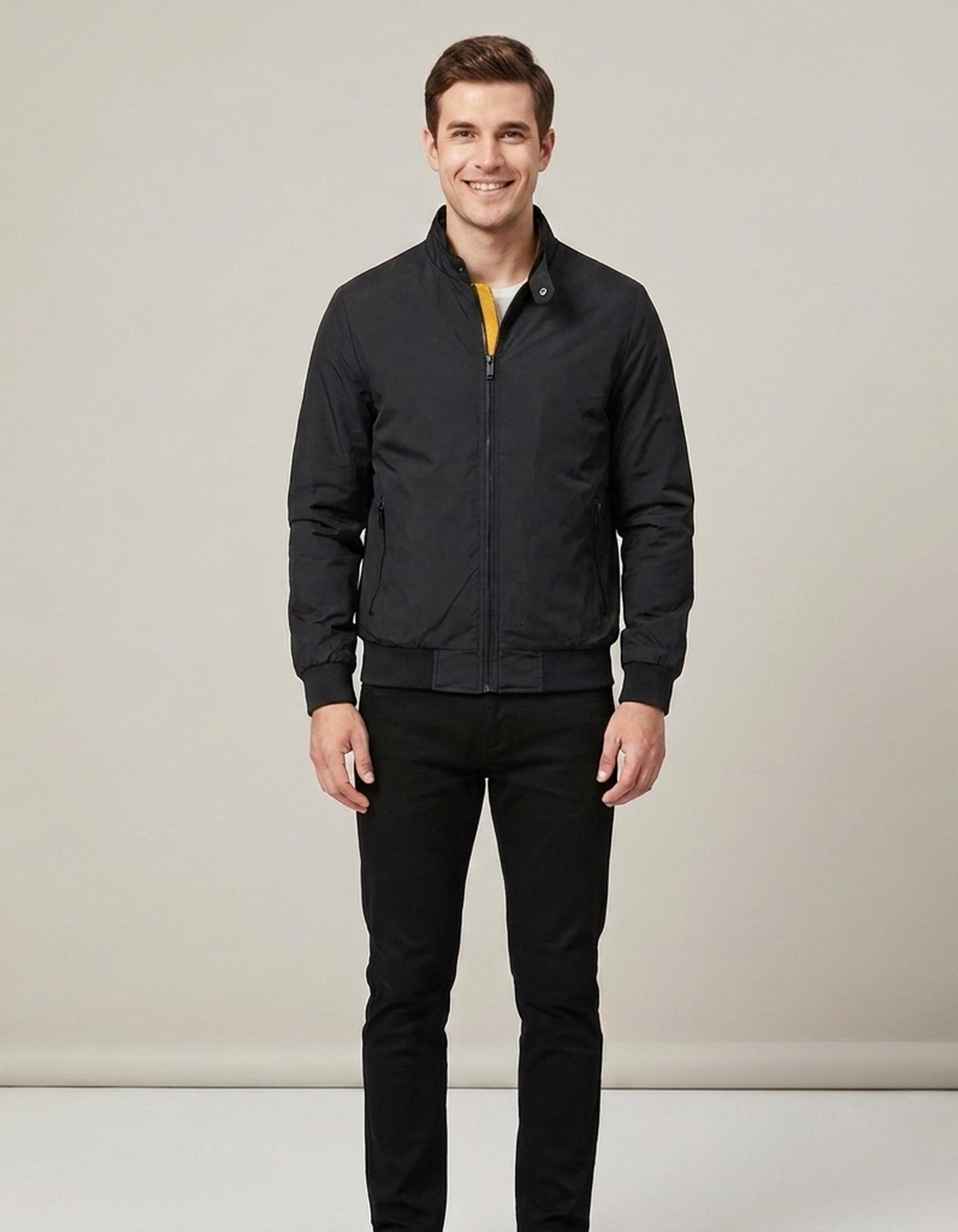 PLUXSTYLE::numise::mens-zip-front-parka-1::front