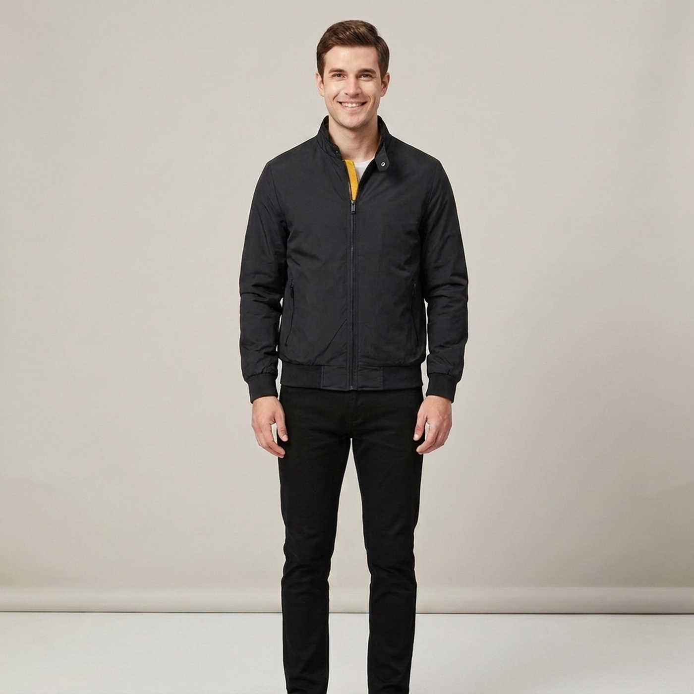 PLUXSTYLE::numise::mens-zip-front-parka-1::front