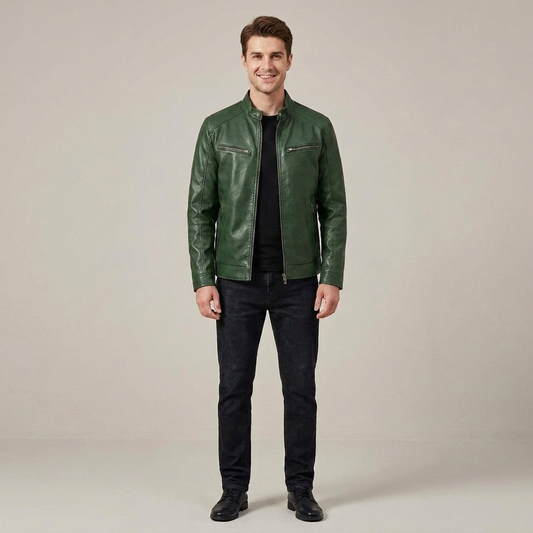 PLUXSTYLE::numise::relaxed-fit-biker-parka::front