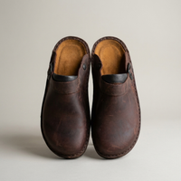 PLUXSTYLE::numise::unisex-easy-on-comfort-clogs::pack-dark-brown