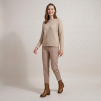 PLUXSTYLE::numise::side-zip-block-heel-ankle-boots::zoom-out