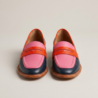 PLUXSTYLE::numise::alisette-ankle-strap-loafers::pack-multicolored