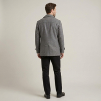 PLUXSTYLE::numise::mens-double-breasted-tailored-parka::back