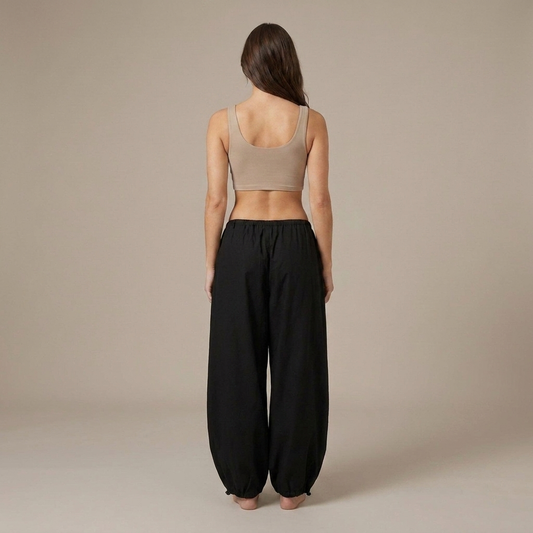 PLUXSTYLE::numise::arwen-wide-leg-balloon-pants::back