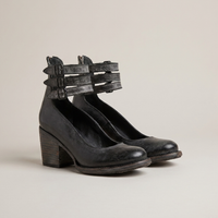 PLUXSTYLE::numise::graceful-comfort-ankle-boots::pack-black
