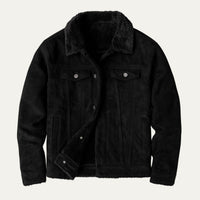 Mason | Men's Suede Trucker Winter Jacket