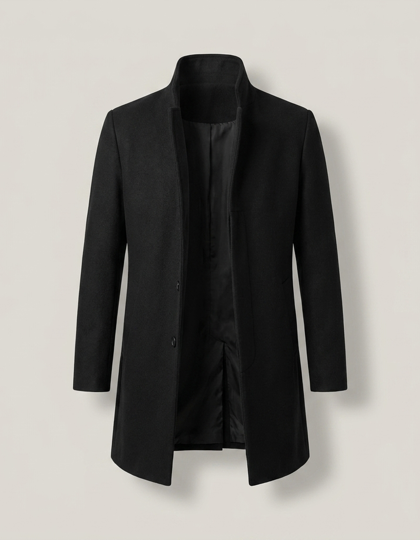 PLUXSTYLE::numise::mens-slim-fit-parka::pack-black