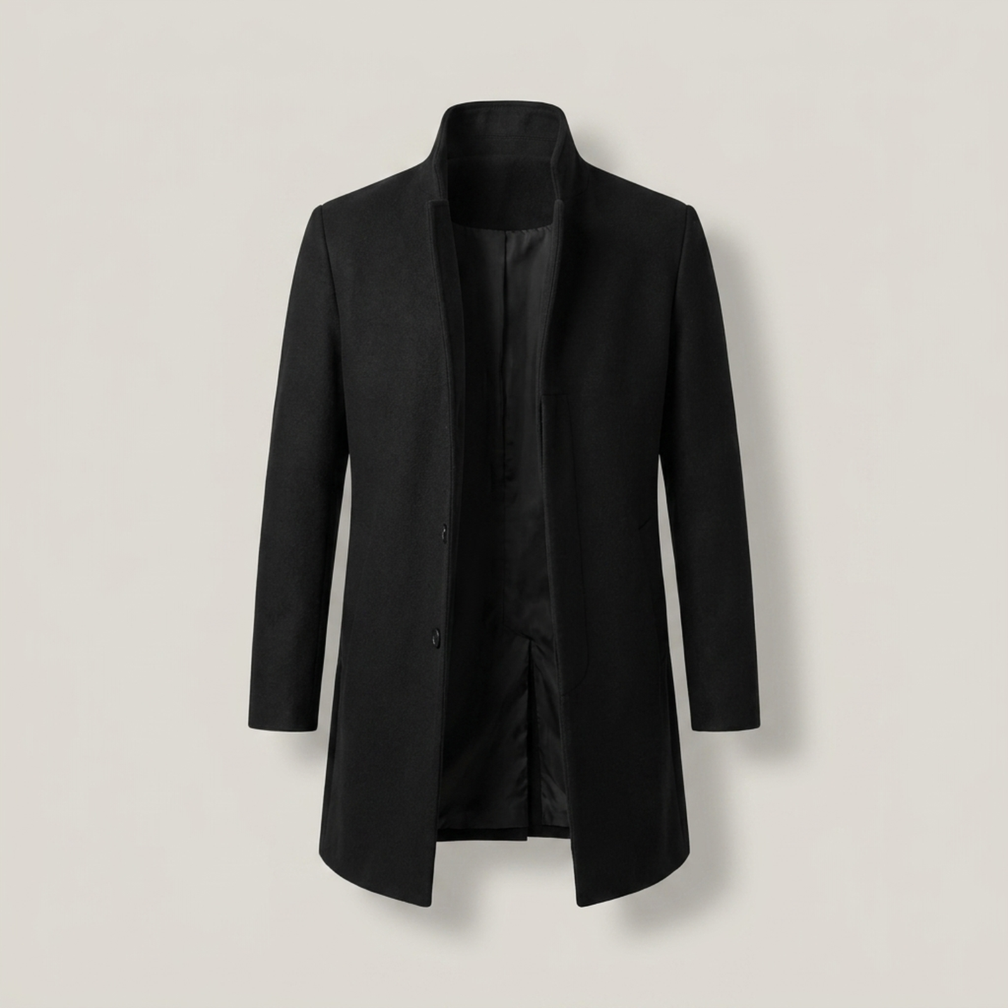 PLUXSTYLE::numise::mens-slim-fit-parka::pack-black