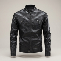 PLUXSTYLE::numise::mens-tailored-aviator-parka::pack-black