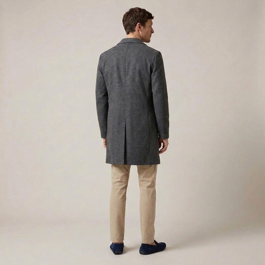 PLUXSTYLE::numise::mens-tailored-longline-parka::back