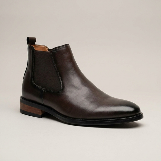 PLUXSTYLE::numise::heritage-chelsea-boots::closeup-hero