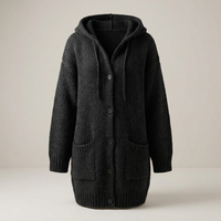 PLUXSTYLE::numise::longline-hooded-cardigan-1::pack-black